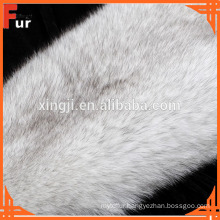 Tanned Blue Fox Fur Skin